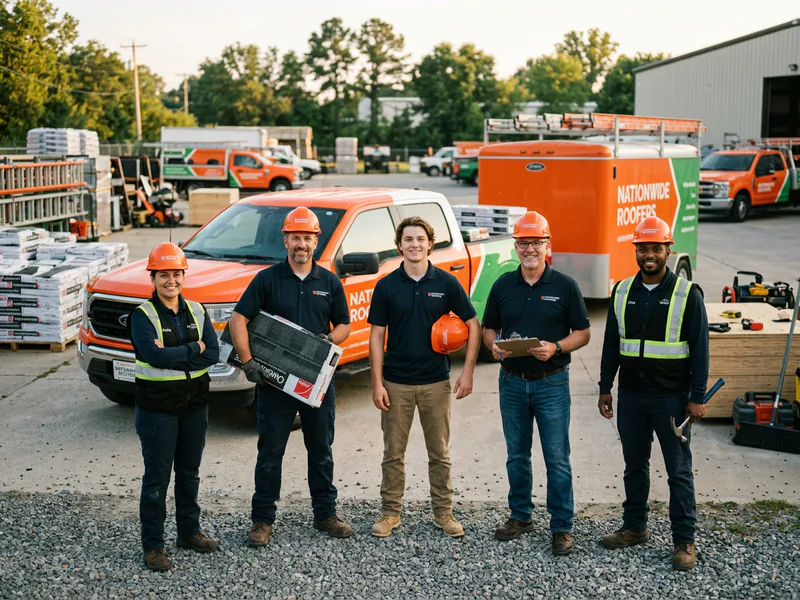 Natiowide Roofers - roof installation in Jacksonville Beach near me